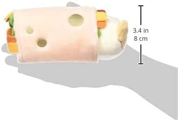 Anirollz Puppiroll Plush in Burrito Outfitz – Kawaii Stuffed Animal with Removable Costume – Cute Squishy Plush Toy Gift for Boys & Kids