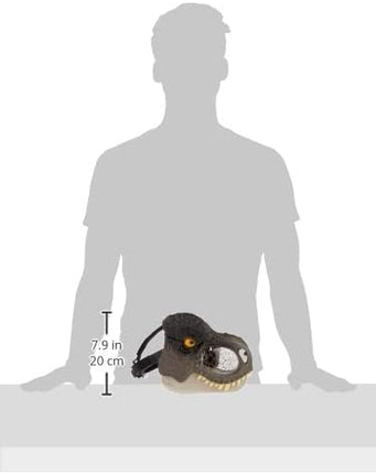 Mattel Jurassic World Dominion Chomp N Roar Dinoaur Mask, Tyrannosaurus Rex Dino Role-Play Toy & Costume Accessory with Jaw Motion & Roar Sounds