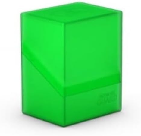 Ultimate Guard Boulder 80+ Classic, Deck Case for 80 Double-Sleeved TCG Cards, Emerald, Secure & Durable Storage for Trading Card Games, Soft-Touch Finish