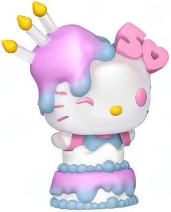 Funko POP! Sanrio: Hello Kitty 50th - Hello Kitty in Cake - Collectable Vinyl Figure - Gift Idea - Official Merchandise - for Kids & Adults - Anime Fans - Model Figure for Collectors and Display
