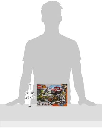 Lego Jurassic World Blue and Beta Velociraptor Capture 76946 - Features Truck, 2 Indoraptor Dinosaur Toys, Action Minifigures, Dominion Movie Inspired Set, Great Gift for Kids Aged 6+ Years