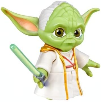 Star Wars: Young Jedi Adventures Yoda Action Figure, 3-Inch-Tall Toys, Preschool Toys for 3 Year Old Boys & Girls
