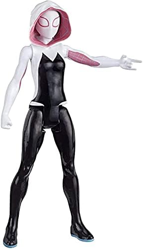 TOGETIC Marvel Spider-Man: Into The Spider-Verse Titan Series Gwen Action Figure 12 Inches