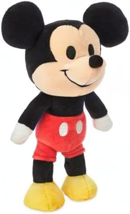 Disney Store Unisex-Child Mickey Mouse nuiMOs Plushie - Soft Plush with Embroidered Features, Poseable Hands & Turning Head, Magnetic Hands for Holding, 6 Inches