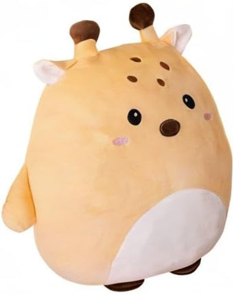 Cute Deer Plush Pillow, 16 inch Stuffed Animal Toy, Kawaii Deer Plushies Throw Pillow Toys Gifts for Room Decor, Kids Birthday, Valentine