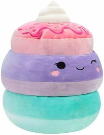Squishmallows Original 14-Inch Peony Unicorn Pancakes with Whipped Cream - Official Jazwares Large Plush