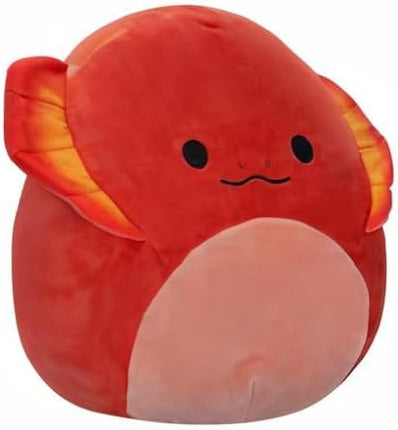Squishmallows Original 14-Inch Maxie Red Frilled-Neck Lizard - Official Jazwares Large Plush