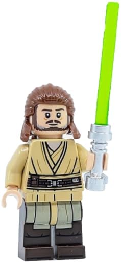 LEGO Star Wars: Qui-Gon Jinn Minifigure with Lightsaber