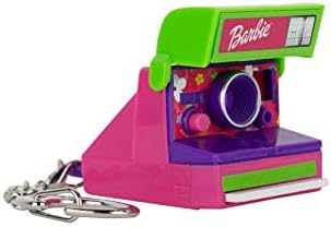 World's Coolest Barbie Polaroid, Retro Mini Novelty Camera, Measures only 1.5 x 2.25 x 1.75 inches has Sound, Simulated Film, and a clickable red Shutter Button, Ages 8+