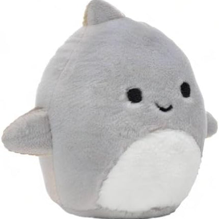 Squishville by Squishmallow Mini Plush Sealife Squad, Six 2” Sea Animals, Irresistebly soft Colorful Plush, Mini Shark, Otter, and Seahorse