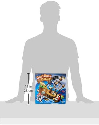 PlayMonster Don’t Rock the Boat Board Game-Kids Games, Family Games for Kids and Adults, Board Games for Family Night, Multi-Player Board Games, Builds Hand & Eye Coordination, Balancing Toy, Ages 5+