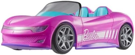Hot Wheels Remote Control Barbie Convertible Car with 2 Dolls
