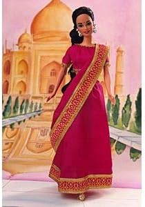 BARBIE AS AN INDIAN, DOLLS OF THE WORLD COLLECTION