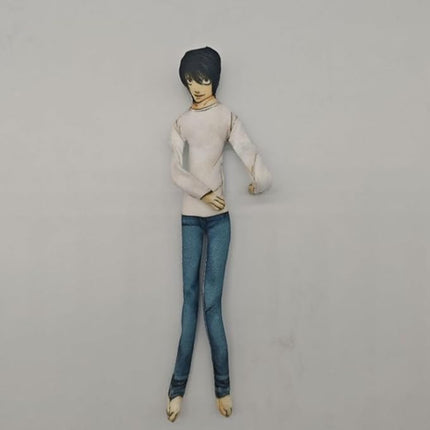 Light Yagami Plush Pillow Light Yagami Figure Soft Stuffed Funny Abstract Plush Throw Pillow Twistable L Smile Plush Cushion Sofa Decoration