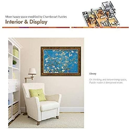 CHAMBERART 1000 Piece Premium Jigsaw Puzzle Golden Sunflower A-1158