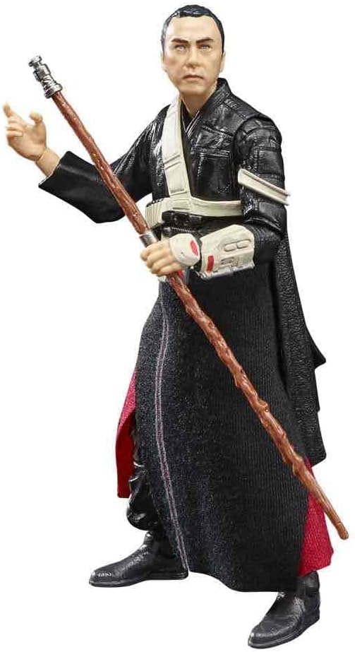 STAR WARS The Black Series Chirrut Îmwe 6-Inch-Scale Rogue One: A Story Collectible Action Figure, Toys for Kids Ages 4 and Up