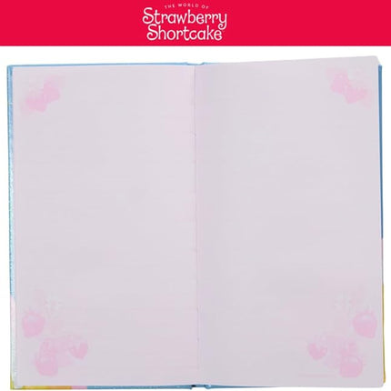 Strawberry Shortcake Sparkle Journal Set for Kids, Journal Kit with Stickers and Gems