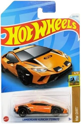 Hot Wheels Lamborghini Huracan Sterrato (Orange), 1:64 Scale, HW Dirt 6/10