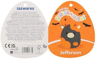 Squishmallows 4.5" Jefferson Halloween Squishy Stuffed Animal Toy