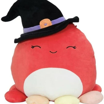 Squishmallow Official Kellytoy Halloween Squishy Soft Plush Toy Animals (Detra The Octopus Witch, 12 Inch)