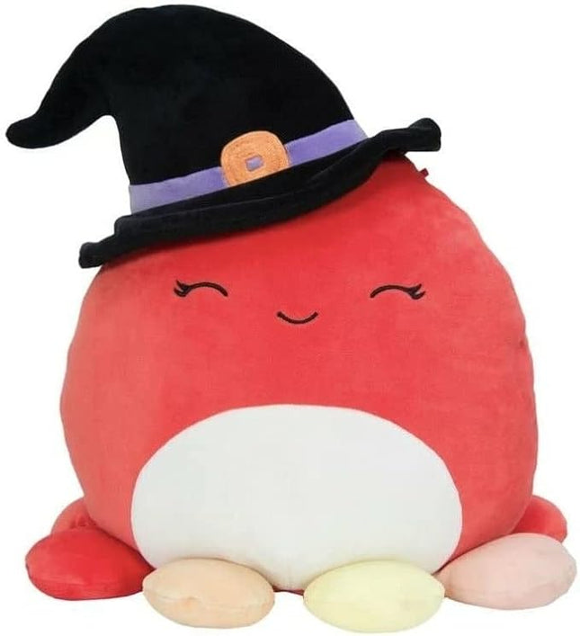 Squishmallow Official Kellytoy Halloween Squishy Soft Plush Toy Animals (Detra The Octopus Witch, 12 Inch)
