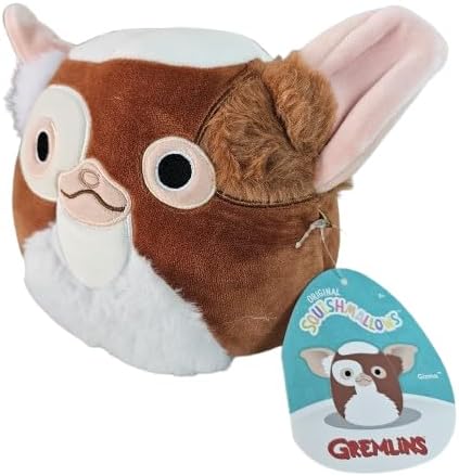 Squishmallows Gizmo The Gremlins 7 Inch Plush - Collectible Soft & Squishy Stuffed Animal Toy Halloween