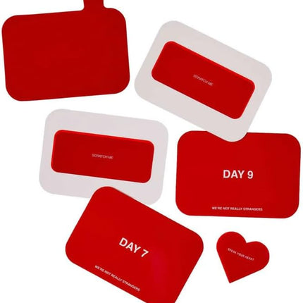 WE’RE NOT Really Strangers 365 Card Game – Daily Conversation Cards for Couples – Gift for Partners, Fun & Meaningful Scratch-Off Relationship & Marriage Activities & Questions, Ages 18+, 2 Players