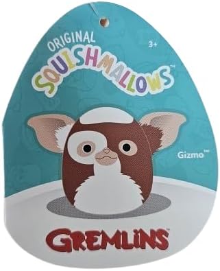Squishmallows Gizmo The Gremlins 7 Inch Plush - Collectible Soft & Squishy Stuffed Animal Toy Halloween