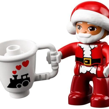 LEGO® DUPLO® Santa's Gingerbread House 10976 Building Toy; Christmas Playset for Preschoolers and Kids Aged 2+