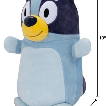 Squishmallows Original 10-Inch Bluey HugMees - Medium-Sized Ultrasoft Official Jazwares Plush