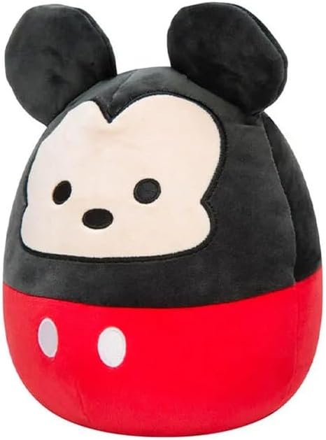 Disney Squishmallow 8” Mickey Mouse Kelly Toys Super Soft Stuffed Plush Toy Pillow