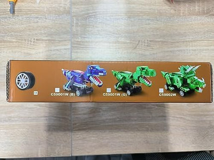 Yerloa Dinosaur Toys for Boys Age 8-12 5-7 6-7, Jurassic Building Kits for Kids 6 7 8 9 10 11 12 + Year Old, 343 Pcs Remote Control STEM Projects Building Blocks Sets Educational Birthday Easter Gifts