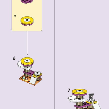 LEGO Friends: Cat Tree with Kitten (Shadow) Micro Set (24 pcs)