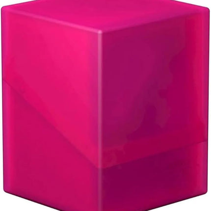 Ultimate Guard Boulder 100+ Classic, Deck Case for 100 Double-Sleeved TCG Cards, Rhodonite, Secure & Durable Storage for Trading Card Games, Soft-Touch Finish