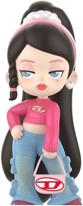 Dolores Action Figures for Home Decor, Collectible Toy Set for Desk Accessories (Pink)