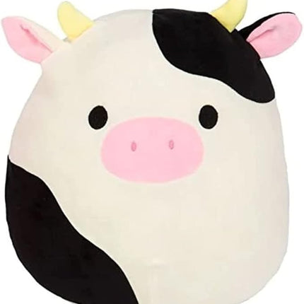 Squishmallows Official Kellytoy Plush Farm Squad Squishy Soft Toy Animals (8 Inch, Connor Cow)