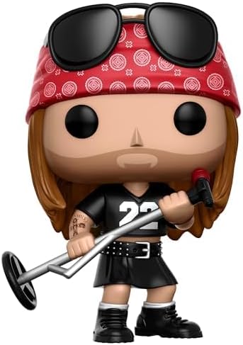Funko Pop Rocks: Guns N' Roses - Axl Rose - Guns N Roses - Collectable Vinyl Figure - Gift Idea - Official Merchandise - Toys for Kids & Adults - Music Fans - Model Figure for Collectors and Display