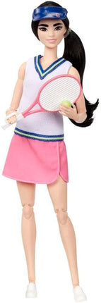 Barbie Doll & Accessories, Career Tennis Player Doll with Racket and Ball