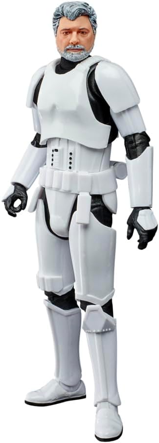 STAR WARS The Black Series George Lucas (in Stormtrooper Disguise) Toy 6-Inch-Scale Lucasfilm 50th Anniversary Figure, Collectible Toy,F5373