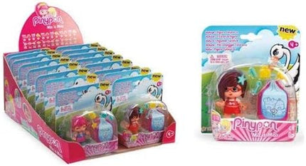 FAMOSA – Pinypon Figurine + BEBE Surprise 16 X 14, Pink (700014088)