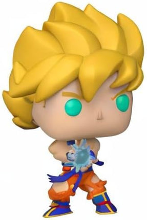 Funko Pop Animation: Dragon Ball Z - SS Goku with Kamehameha Wave Multicolor, 3.75 Inches - Collectable Vinyl Figure - Gift Idea - Official Merchandise - Toys for Kids & Adults - Anime Fans