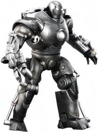 OVONNI 9 Inch LED Iron Monger Toy,Exquisite Painting 20 Joints Movable Collectible Action Figure,Light with Chest and Eyes