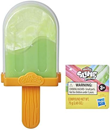 Play-Doh Slime Super Stretch Pop Ice Cream Toy for Kids 3 Years and Up, Treat for The Summer, Colors Vary