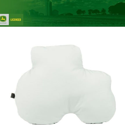 John Deere Trailer Tractor Kids Bedding Super Soft Plush Decorative Throw Pillow, 20 in, (Officially Licensed Product) by Franco Collectibles