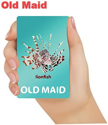 GO FISH Untamed Oceans, a Go Fish Card Game for Kids 4-8 and Up – Play Old Maid and Slap Jack with Same Deck – Easy to Learn – Family, Board Game Night and Classroom Party Fun – Great Gift Idea