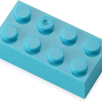 Feleph 100pcs 2x4 Bricks Medium Azure Pieces Parts Classic Building kit Creative Play Set Basic Blocks Toy Accessories Compatible with 3001 Major Brands