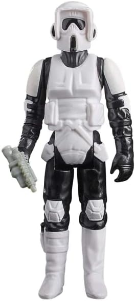 STAR WARS Retro Collection Biker Scout, Return of The Jedi 3.75-Inch Collectible Action Figures, Ages 4 and Up