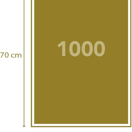 Clementoni Jigsaw Puzzle Barbie 1000 Pieces - Poster Included, Puzzle for Adults 14-99 Years, Gift for Men/Women, Doll, Made in Italy, 39806