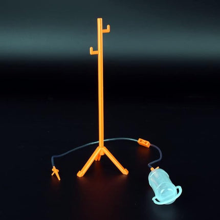 Zerodeko 1 Set Simulated Medical Bed Dollhouse Hospital Accessories Role Play Doctor kit Bed Accessories Pretend Play Doctor Toys Kids Stethoscope Toy Plastic Combo Plate Toddler Baby