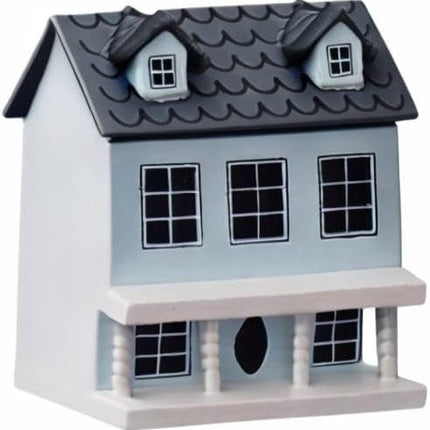 Toyvian Miniature Wooden Dollhouse Kit - Christmas Village Houses & Tiny Toy House Model